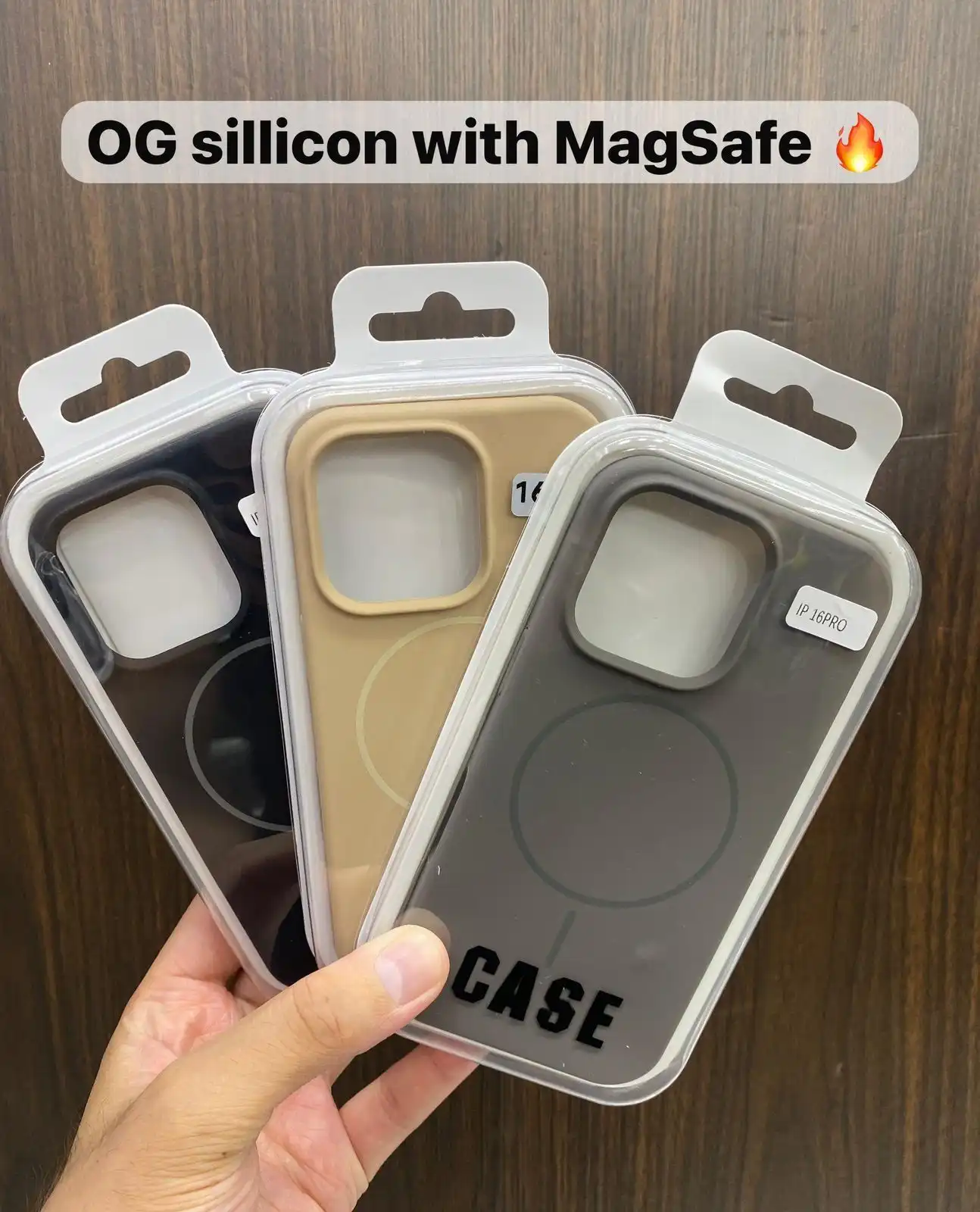 OG Silicon MagSafe Back Case